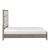 Dalston Chenille/Wood Panel Bed