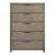 Dalston Wood 5-Drawer Chest