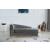Julian Velvet Chaise Lounge with Stainless Steel Base