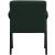 Woodloch Boucle Fabric Accent Chair with Black Finish Solid Wood Frame