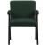 Woodloch Boucle Fabric Accent Chair with Black Finish Solid Wood Frame