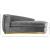 Julian Velvet Chaise Lounge with Stainless Steel Base