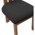 Napa Boucle Fabric Dining Chair with Solid Walnut Wood Frame