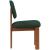 Napa Boucle Fabric Dining Chair with Solid Wood Frame