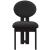 Napa Boucle Fabric Dining Chair with Solid Wood Frame