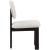 Napa Boucle Fabric Dining Chair with Solid Wood Frame