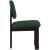 Napa Boucle Fabric Dining Chair with Solid Black Wood Frame