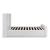 Carmel Polyester Full Platform Bed