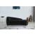 Julian Velvet Chaise Lounge with Stainless Steel Base