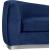 Julian Velvet Chaise Lounge with Stainless Steel Base
