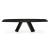Apian W98.4-inch Ceramic/Metal Customizable Elliptical Dining Table
