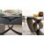 Breeze W98.4-inch Ceramic/Metal Customizable Elliptical Dining Table