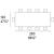 Icaro W98.4-inch Ceramic/Wood Customizable Rectangular Dining Table