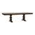 Armand Rectangular Wood Extendable Trestle Table