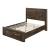 Elettra Wood Storage Panel Bed, Queen Size