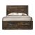 Elettra Wood Storage Panel Bed, Eastern King Size