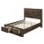 Elettra Wood Storage Panel Bed, Queen Size