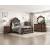 Gilmartin Faux Leather/Wood/Wood Veneer Eastern King Panel Bed