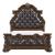 Gilmartin Faux Leather/Wood/Wood Veneer Panel Bed