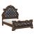 Gilmartin Faux Leather/Wood/Wood Veneer Panel Bed