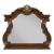 Gilmartin Wood/Wood Veneer Arch Top Mirror