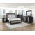Garrison Wood/MDF California King Panel Bed with LED Lighting
