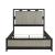 Garrison Wood/MDF California King Panel Bed with LED Lighting