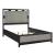 Garrison Wood/MDF Panel Bed with LED Lighting