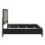 Garrison Wood/MDF Panel Bed with LED Lighting
