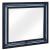 Garrison Rectangular Wood/MDF LED Lighting Mirror