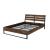 Juvanth Wood/Metal Panel Bedroom Set