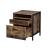 Juvanth Wood/Metal Panel Bedroom Set