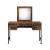 Juvanth Wood/Metal Panel Bedroom Set