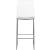 Lumen Polycarbonate Counter Stool with Metal Frame