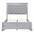 Anatole Fabric/Wood California King Panel Bed with LED Lighting