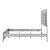 Anatole Fabric/Wood Queen Panel Bed with LED Lighting