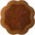 Picardy Wood Round Dining Table