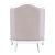 Magnolia Manor Textered Linen/Wood Accent Chair