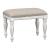 Magnolia Manor Wood/Fabric Accent Desk w/Chenille Stool & Drawer