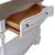 Magnolia Manor Irregular Wood 56-Inch Hall Console Table w/Drawer