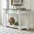 Magnolia Manor Irregular Wood 56-Inch Hall Console Table w/Drawer