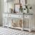 Magnolia Manor Irregular Wood 72-Inch Hall Console Table w/3 Drawers