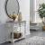 Magnolia Manor Rectangular Wood Hall Console w/2 Drawers