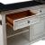 Magnolia Manor Wood Bar Cart w/2 Drawers & Door