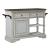 Magnolia Manor Wood Bar Cart w/2 Drawers & Door