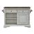 Magnolia Manor Wood Bar Cart w/2 Drawers & Door