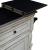 Magnolia Manor Wood Bar Cart w/2 Drawers & Door