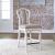 Magnolia Manor Tweed/Wood Chenille Counter Height Chair