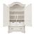 Magnolia Manor Wood Armoire w/2 Doors & Drawer