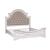 Magnolia Manor Antique White Upholstered King Bed | Liberty